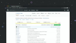 Ein Screenshot einer Webseite mit einer Liste von Elementen.